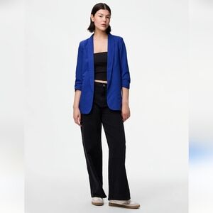 Pieces Bosella 3/4 Blazer Mazarine Blue